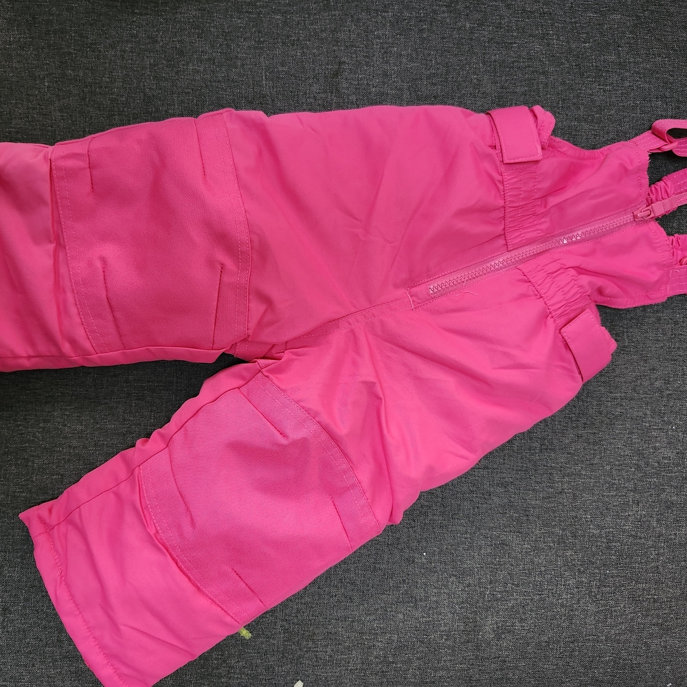 Cat & Jack Hot Pink Snow Bib